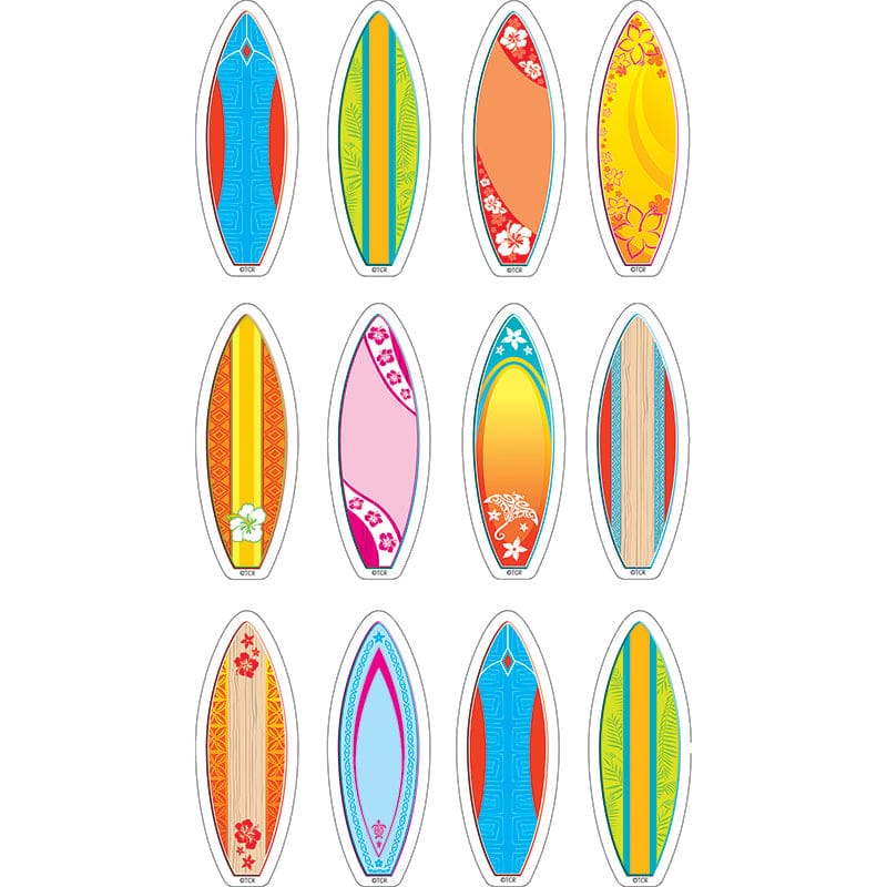 Surfboards Mini Accents (Pack of 10) - Accents - Teacher Created Resources