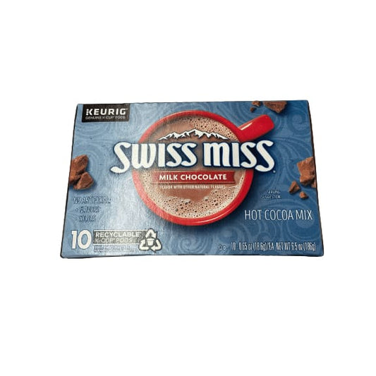 Swiss Miss Swiss Miss Peppermint Hot Cocoa Mix, Milk Chocolate, 10 x 0.52 oz.