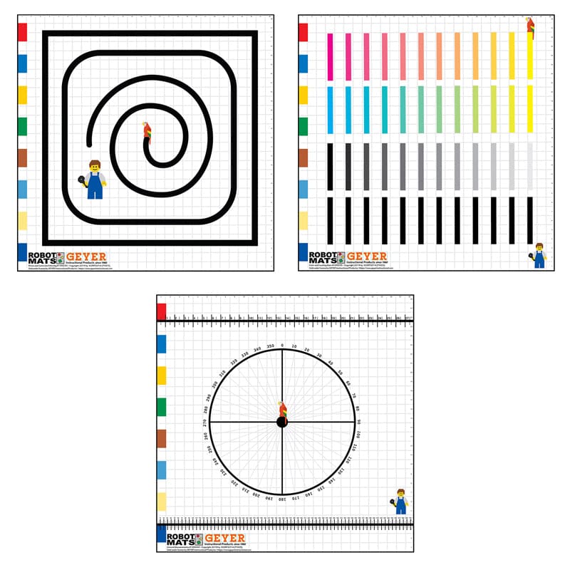 Table Top Mats 3St General Skills Robotics Mat - Science - Geyer Instructional Products