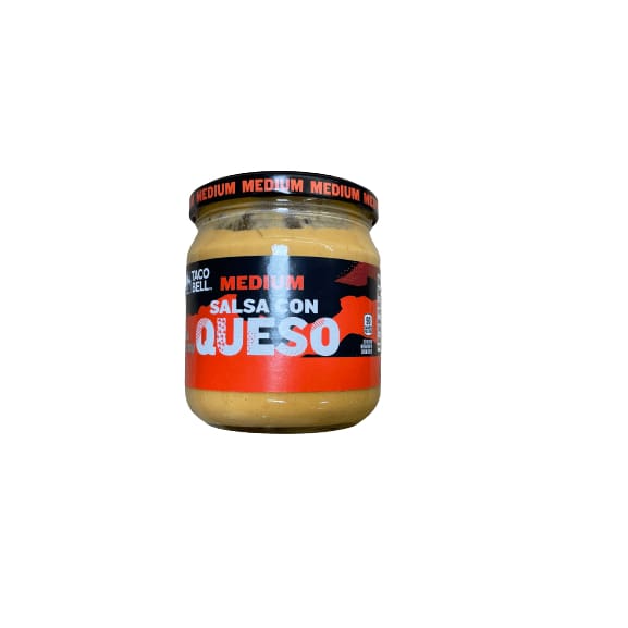 Taco Bell Taco Bell Medium Salsa Con Queso Cheese Dip, 15 oz Jar