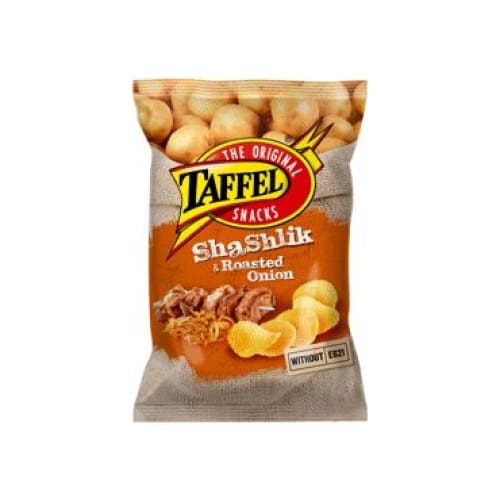 TAFFEL Onion & Grilled Meat Flavors Potato Chips 4.59 oz. (130 g.) - Taffel