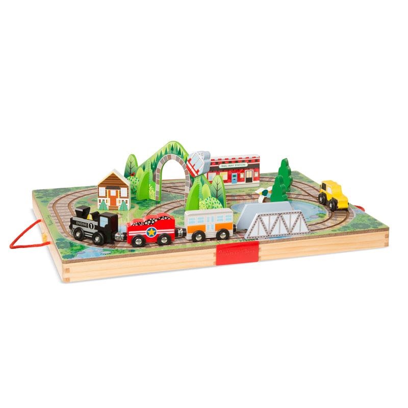 Take Along Railroad - Pretend & Play - Melissa & Doug