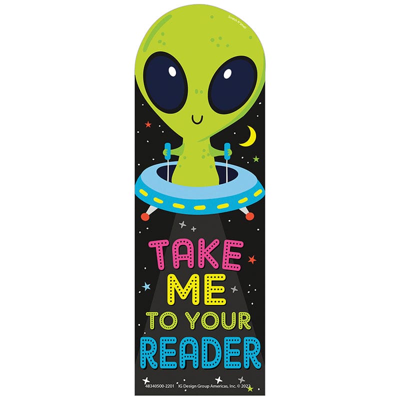 Take Me Reader Scented Bookmarks Green Apple (Pack of 10) - Bookmarks - Eureka