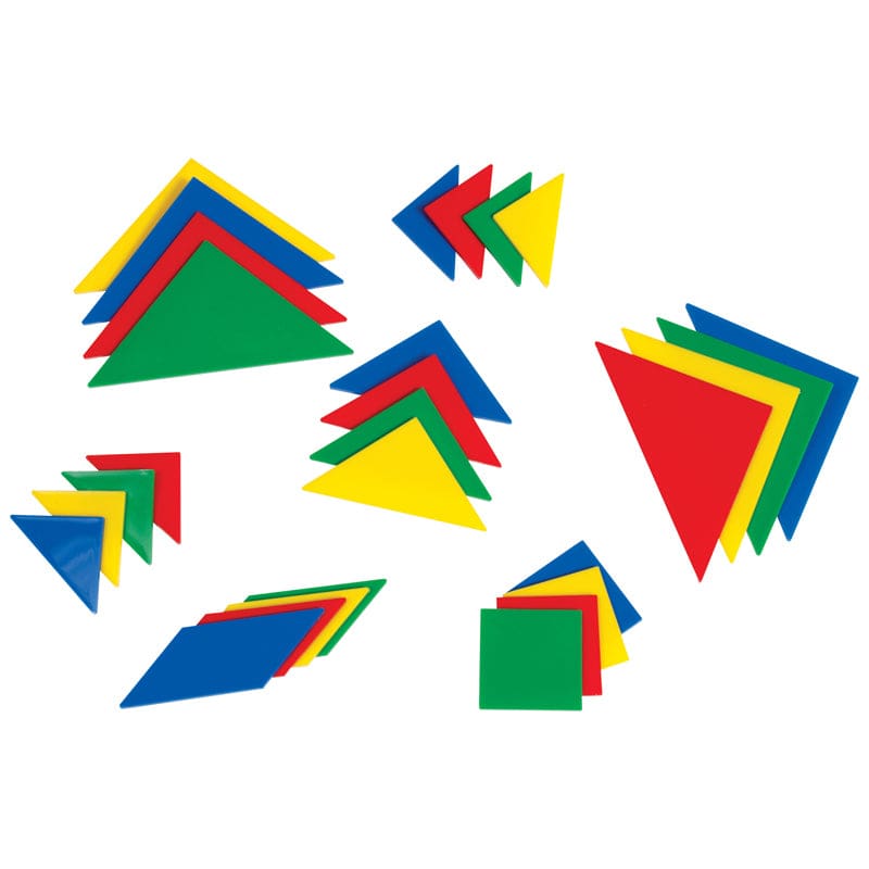 Tangrams Set Of 4 (Pack of 10) - Geometry - Learning Advantage