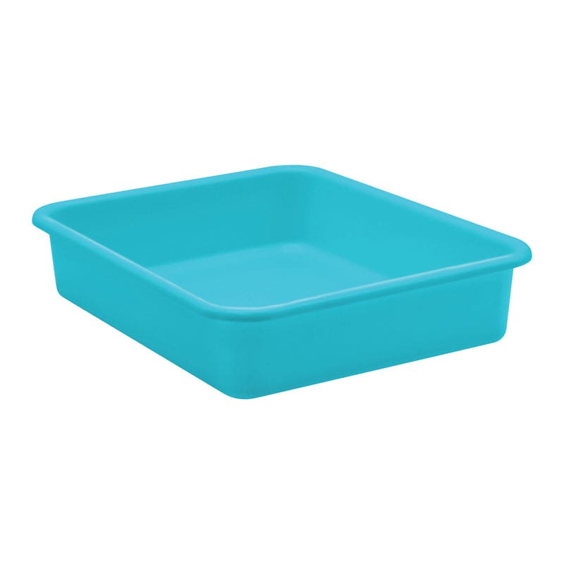 Teal Large Plastic Letter Tray (Pack of 8) - Storage Containers - Teacher Created Resources
