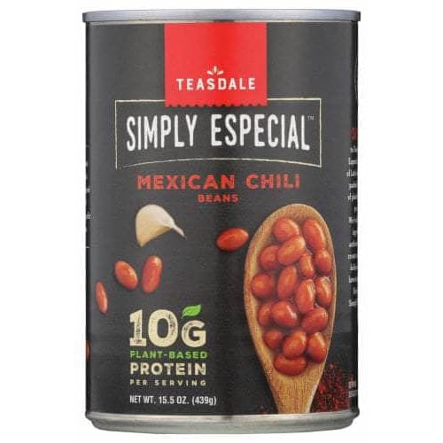 TEASDALE Grocery > Pantry TEASDALE: Simply Especial Mexican Chili Beans, 15.5 oz