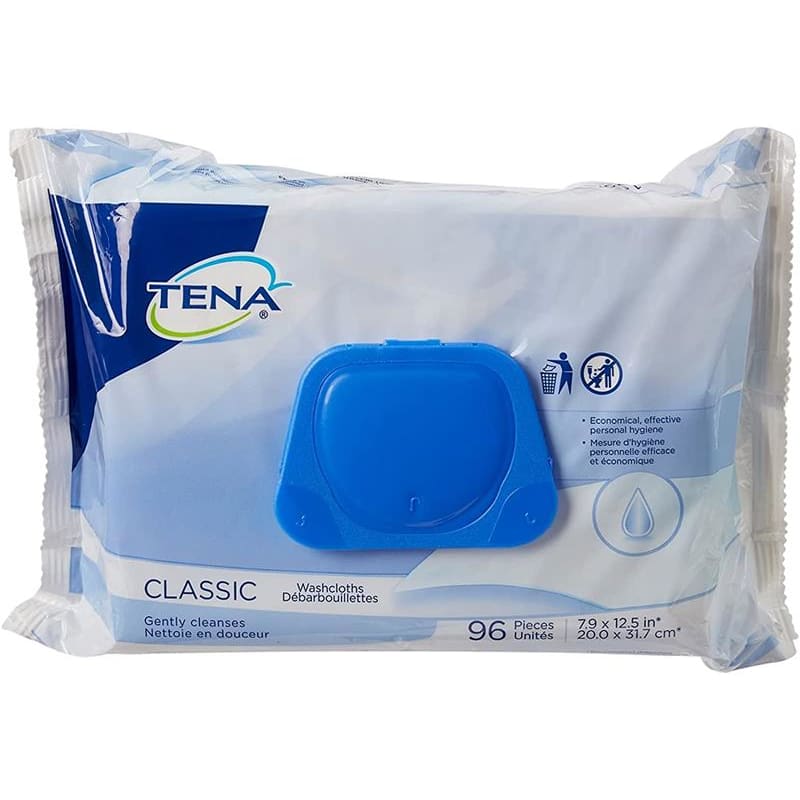 TENA Tena Classic Washcloth Pk96 Case of 6 - Item Detail - TENA