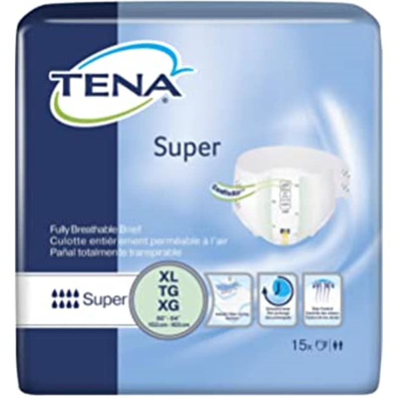 Tena Tena Super Brief Xl Case of 60 - Item Detail - Tena