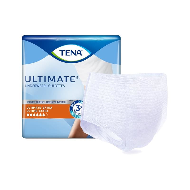 TENA Tena Underwear Extra Medium Bg16 Case of 72 - Incontinence >> Protective Underwear - TENA