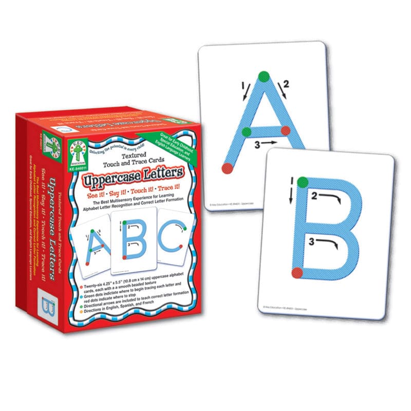 Textured Touch & Trace Uppercase (Pack of 2) - Tracing - Carson Dellosa Education