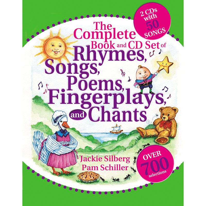 The Complete Book Of Rhymes Songs Poems Fingerplay - Activity/Resource Books - Gryphon House