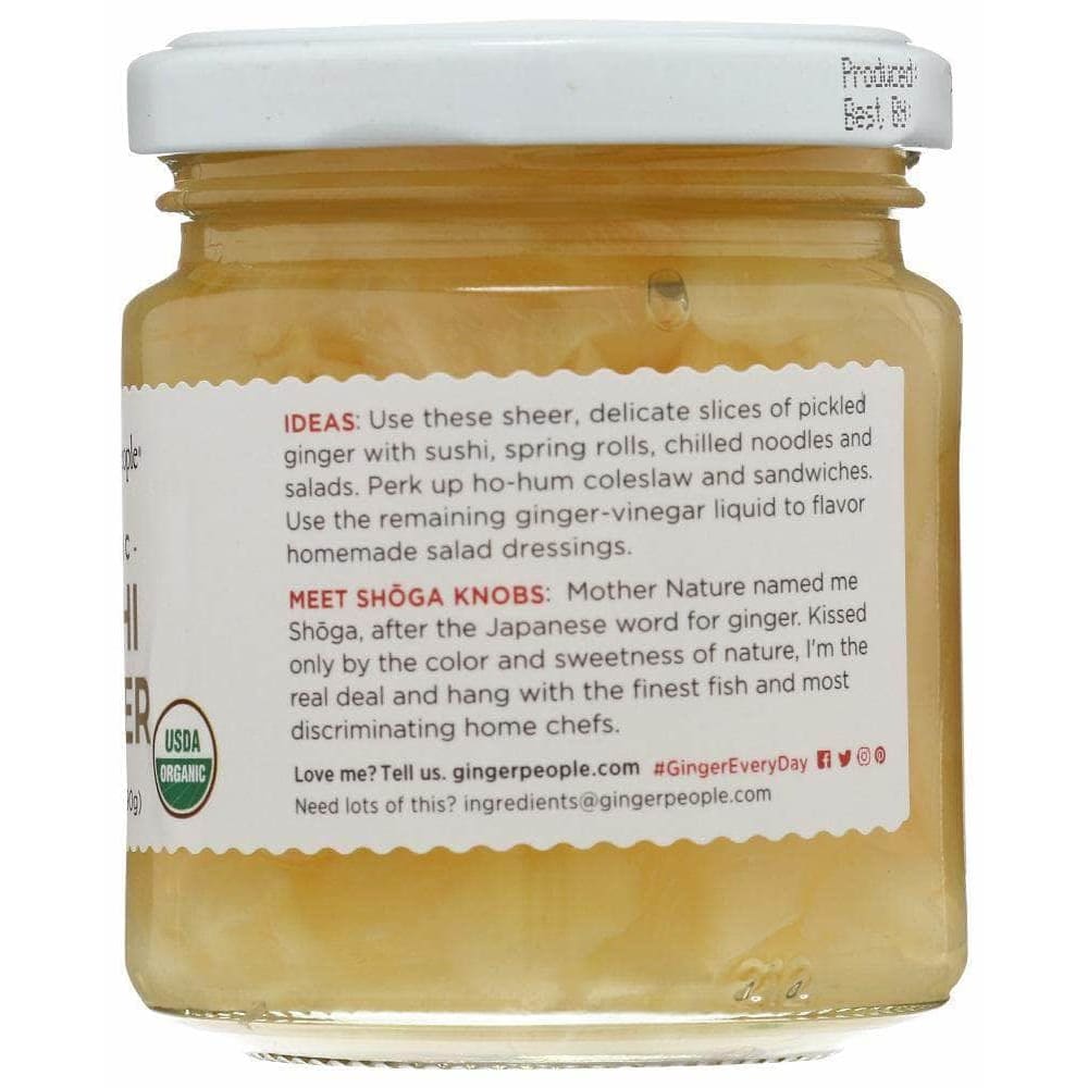 THE GINGER PEOPLE The Ginger People Organic Pickled Sushi Ginger, 6.7 Oz