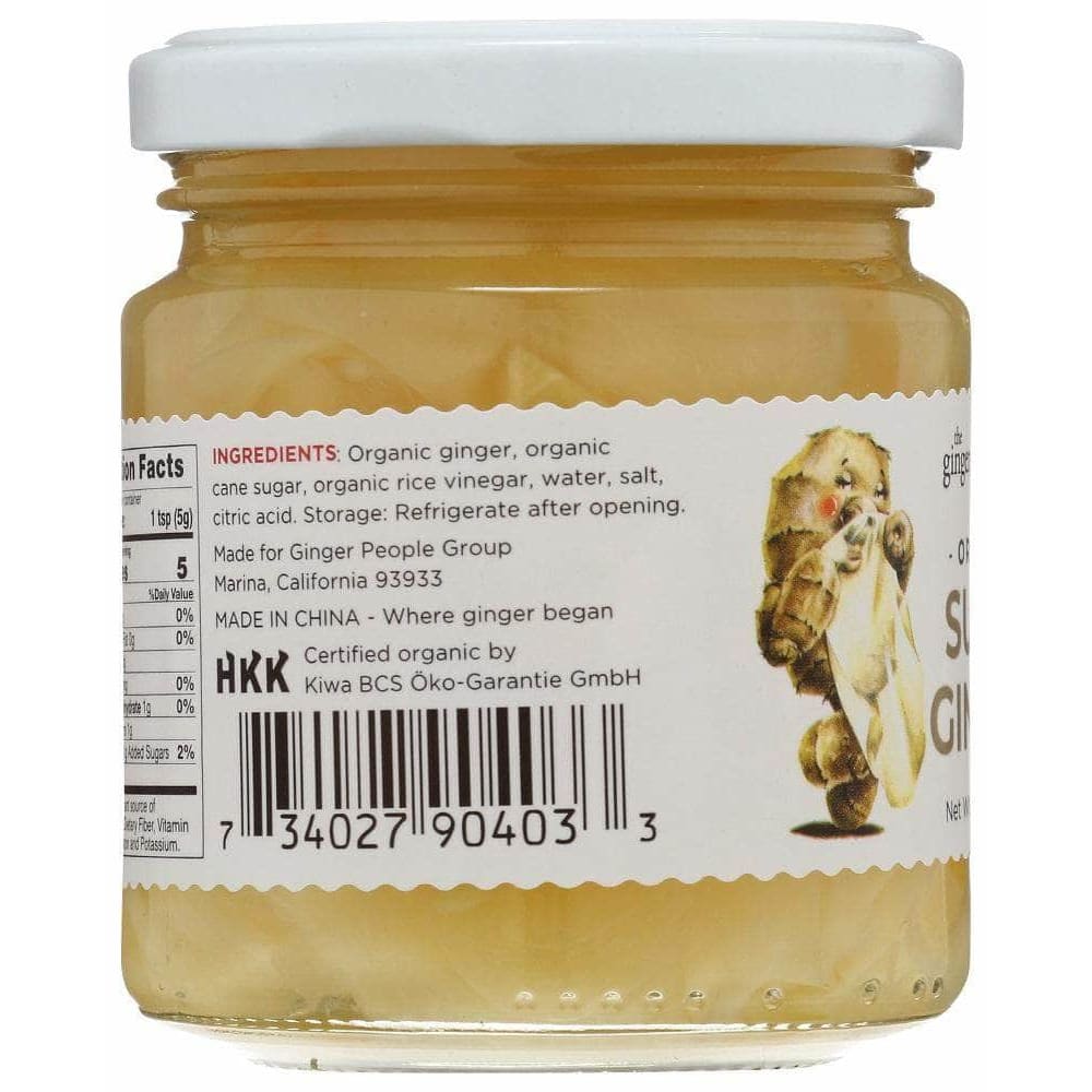 THE GINGER PEOPLE The Ginger People Organic Pickled Sushi Ginger, 6.7 Oz