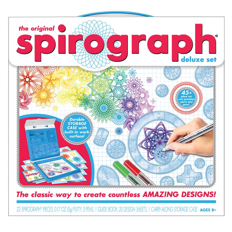 The Original Spirograph Deluxe Kit - Art & Craft Kits - Playmonster LLC (patch)