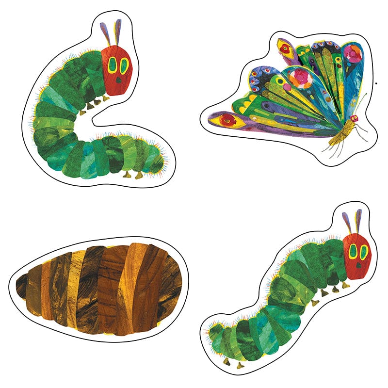 The Very Hungry Caterpillar 45Th Anniversary Cut Outs (Pack of 8) - Accents - Carson Dellosa Education