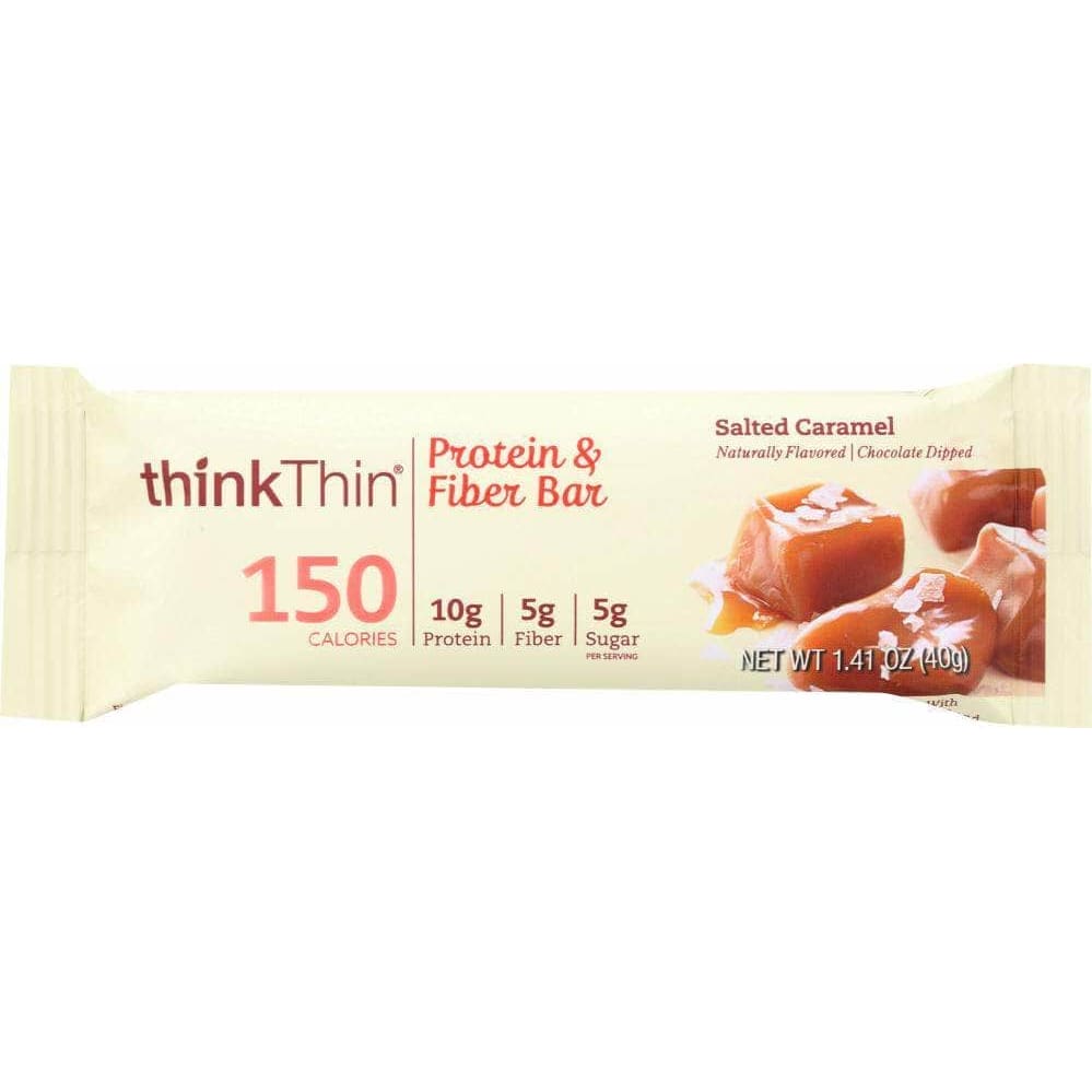 Thinkthin Thinkthin Lean Protein and Fiber Bar Salted Caramel, 1.41 oz