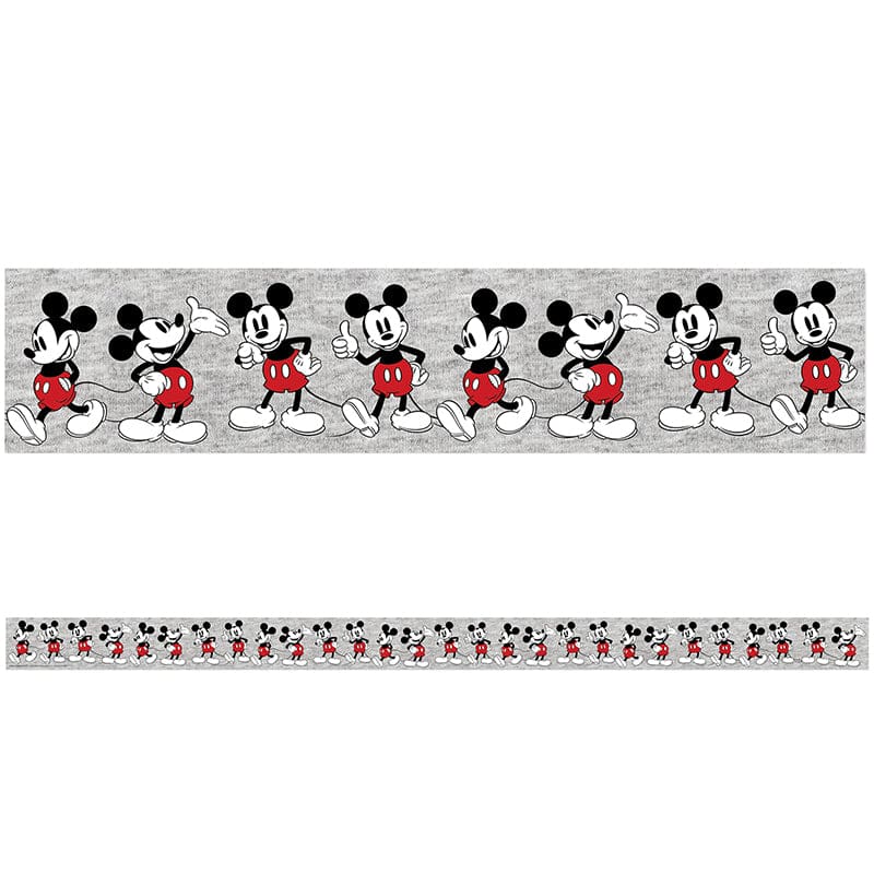 Throwback Mickey Poses Deco Trim Mickey Mouse (Pack of 10) - Border/Trimmer - Eureka