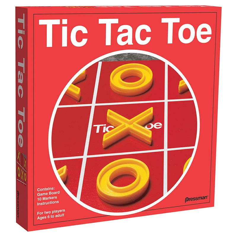 Tic Tac Toe (Pack of 10) - Classics - Pressman