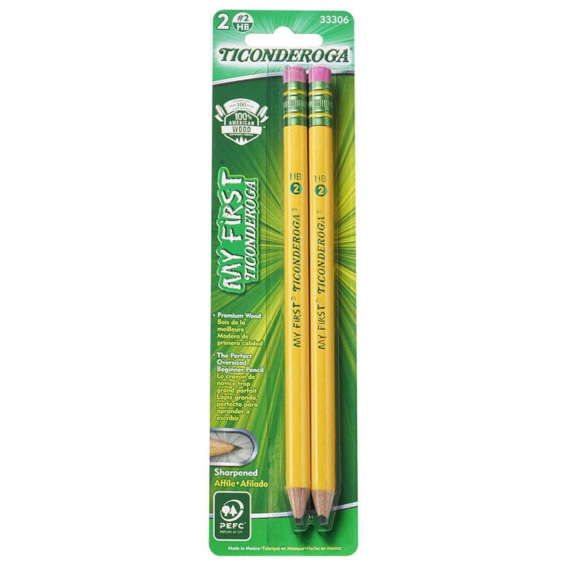 Ticonderoga My 1St Pencil Sharp 2Pk (Pack of 12) - Pencils & Accessories - Dixon Ticonderoga Company