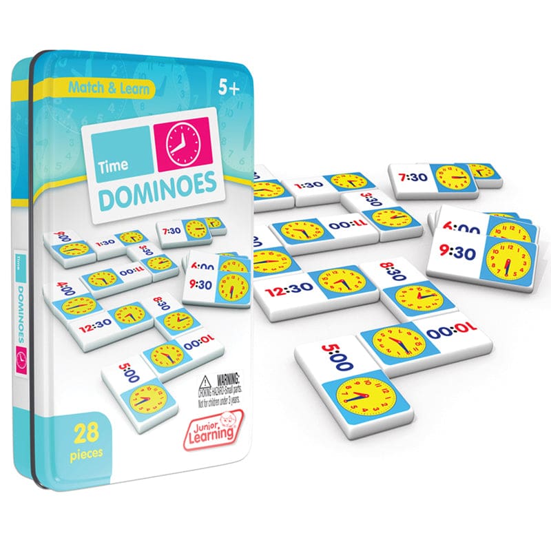 Time Dominoes (Pack of 6) - Dominoes - Junior Learning