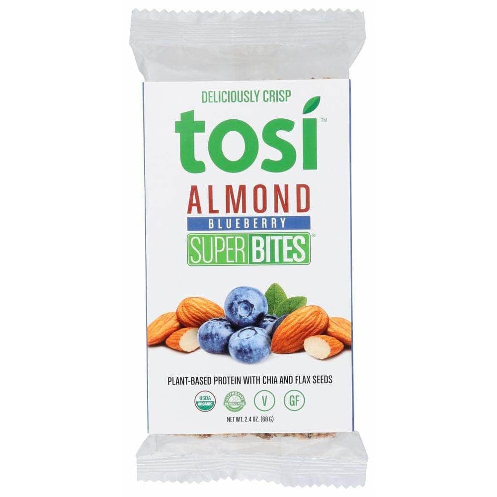 Tosihealth Tosi Almond Blueberry Super Bites, 2.40 oz