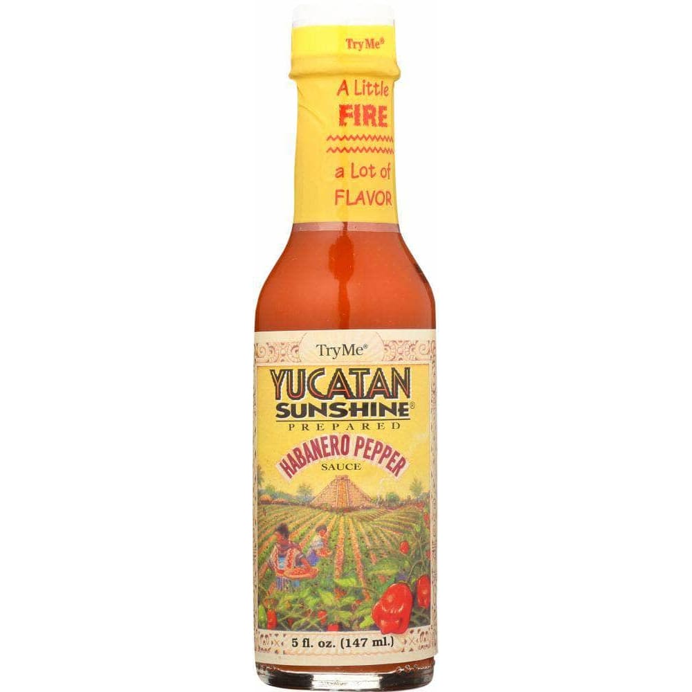 Try Me Try Me Yucatan Sunshine Habanero Pepper Sauce, 5 Oz