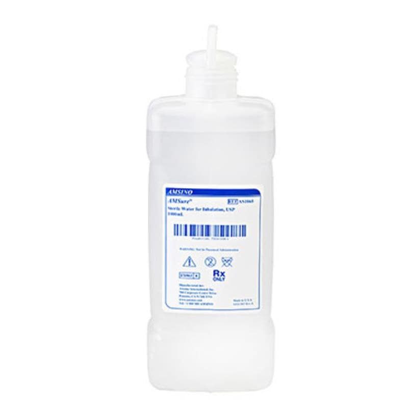 TwinMed Sterile Water For Inhalation 1000Ml (Pack of 6) - Item Detail - TwinMed