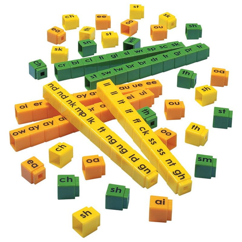 Unifix Blend Cubes Set - Word Skills - Didax