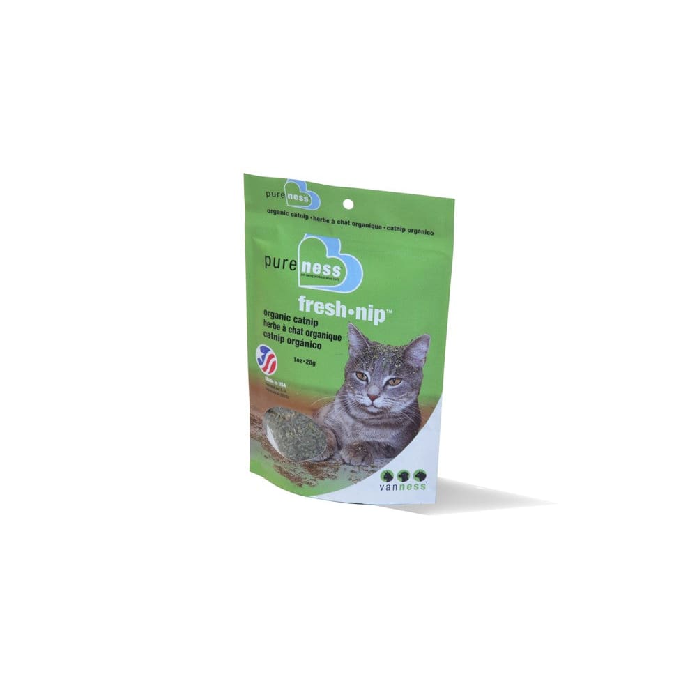 Van Ness Plastics Pureness Fresh Nip Organic Catnip 1 oz - Pet Supplies - Van Ness