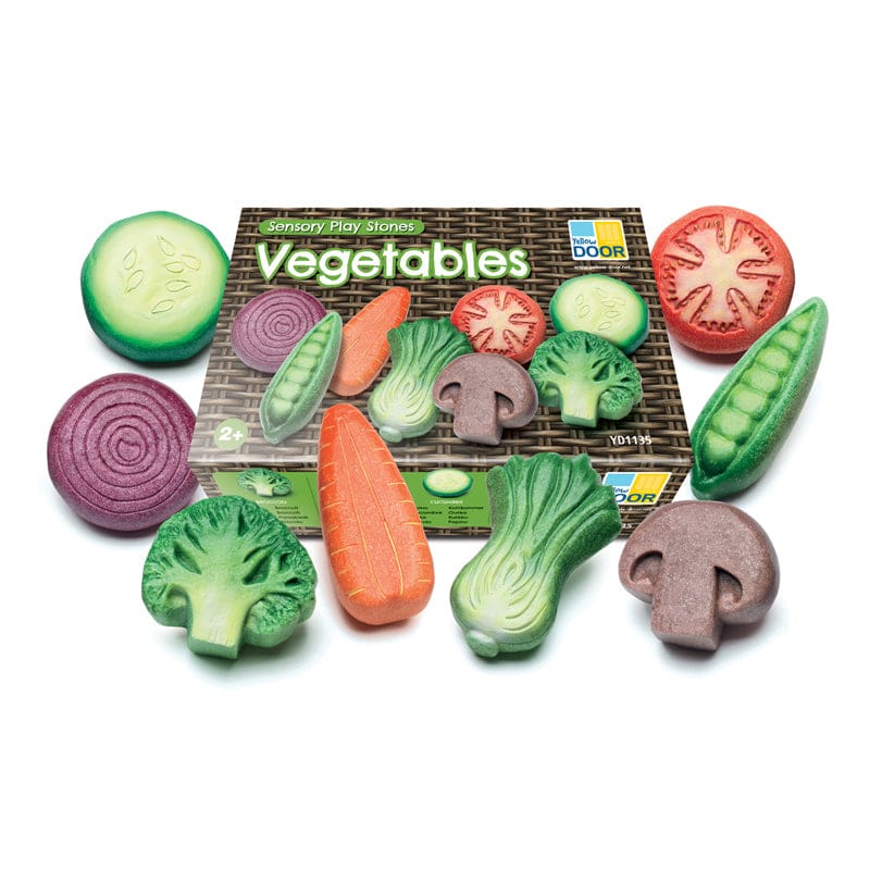 Vegetable Sensory Stones - Hands-On Activities - Yellow Door Us LLC