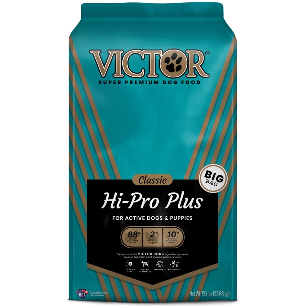 Victor Super Premium Dog Food Hi-Pro Plus 50 Lb | ShelHealth