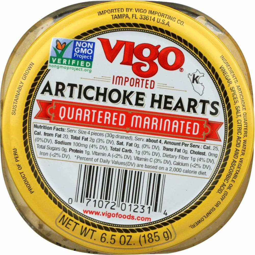 VIGO Grocery > Vegetables VIGO Artichoke Heart Mrntd, 6 oz