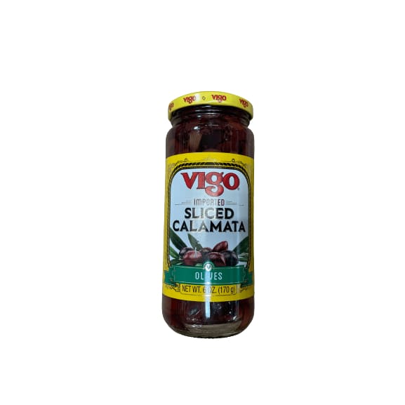 Vigo Vigo Imported Sliced Calamata Olives, 7 Oz