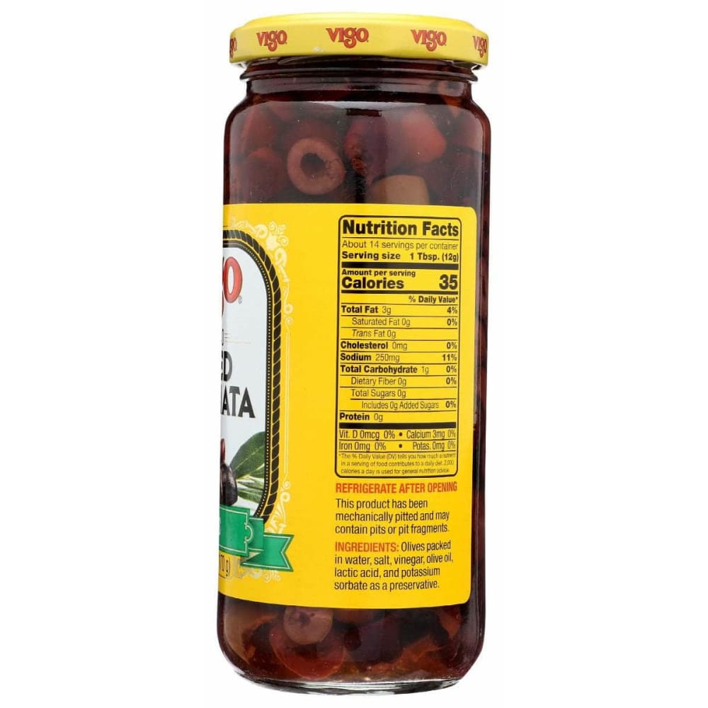 VIGO Grocery > Olives VIGO Sliced Calamata Olives, 6 oz