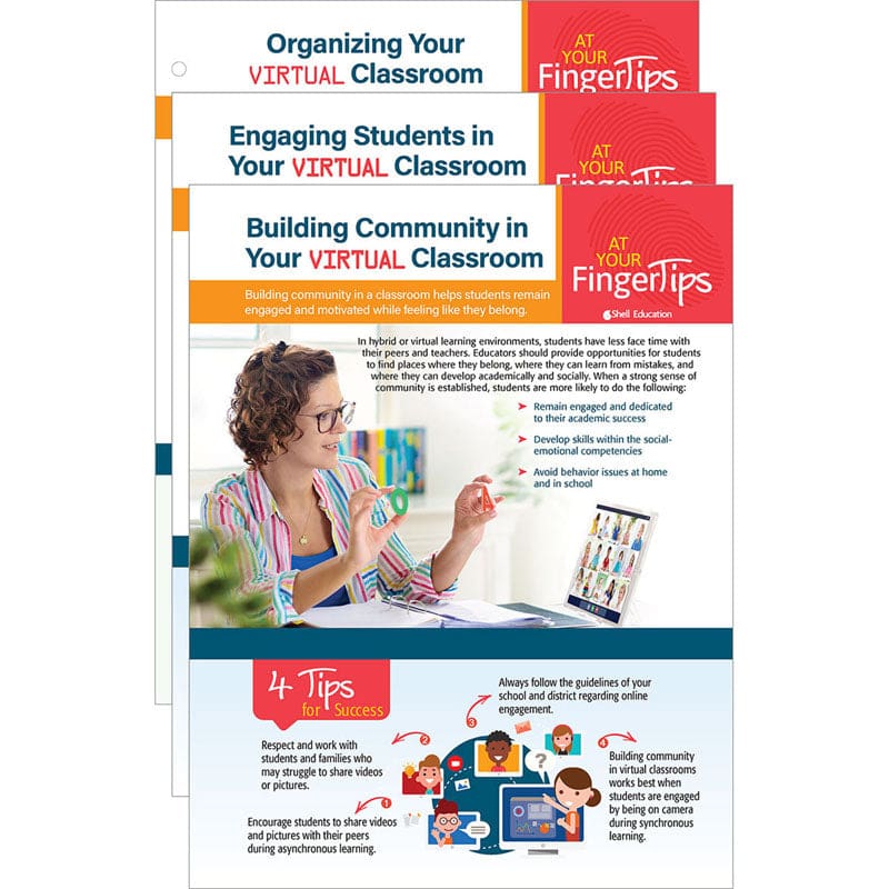 Virtual Classroom Basics At Your Fingertips Set - Classroom Management - Shell Education