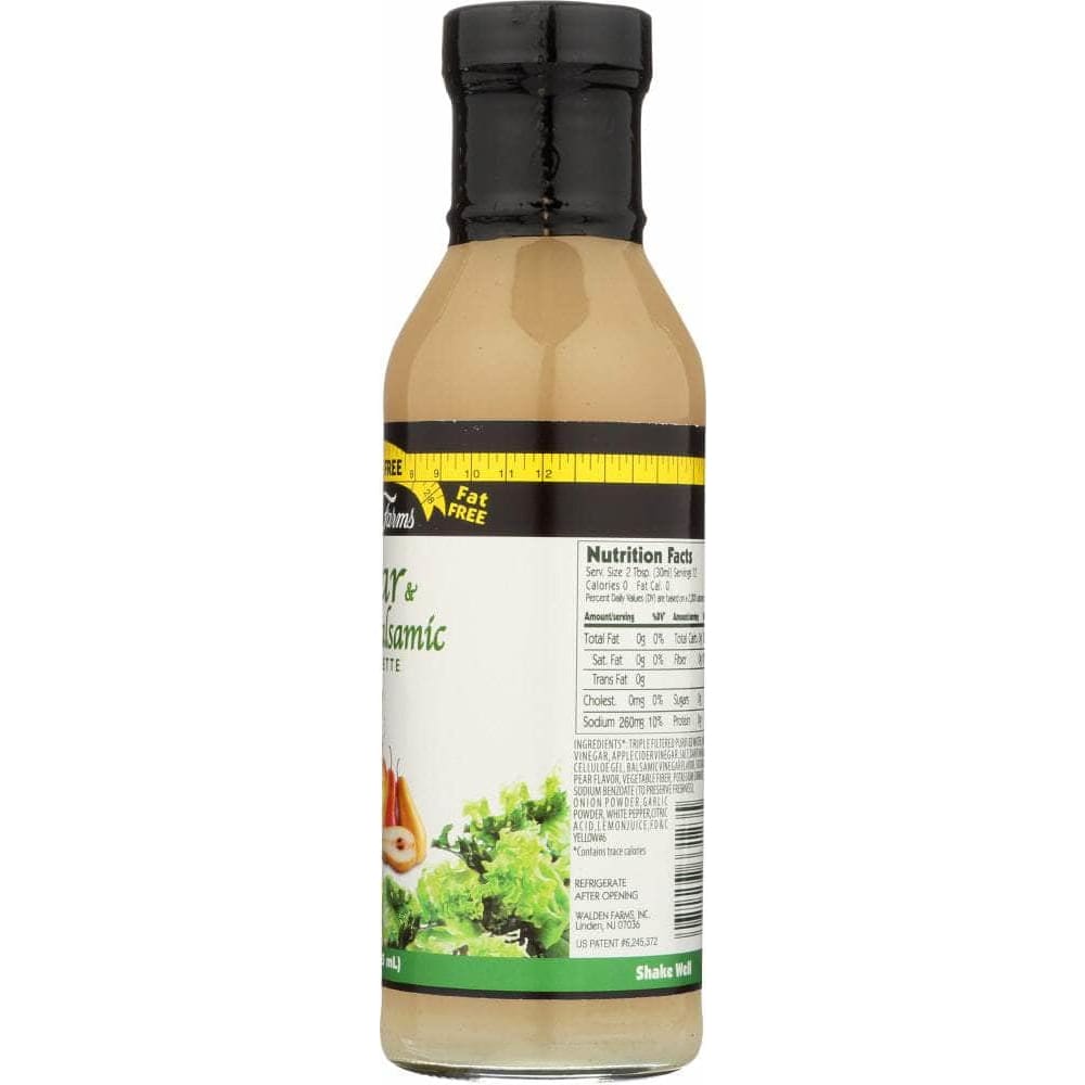 Walden Farms Walden Farms Pear & White Balsamic Vinaigrette Dressing, 12 oz