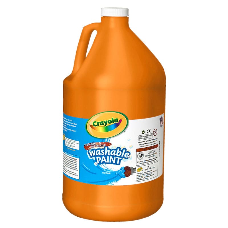 Washable Paint Gallon Orange - Paint - Crayola LLC