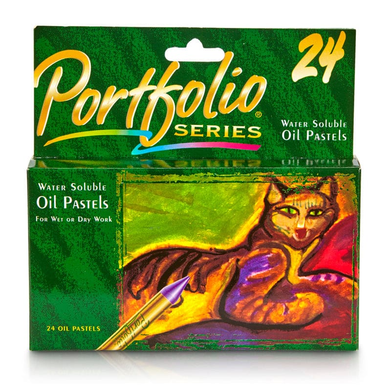 Water Soluble Oil Pastels 24 Ct Portfolio Series (Pack of 6) - Pastels - Crayola LLC