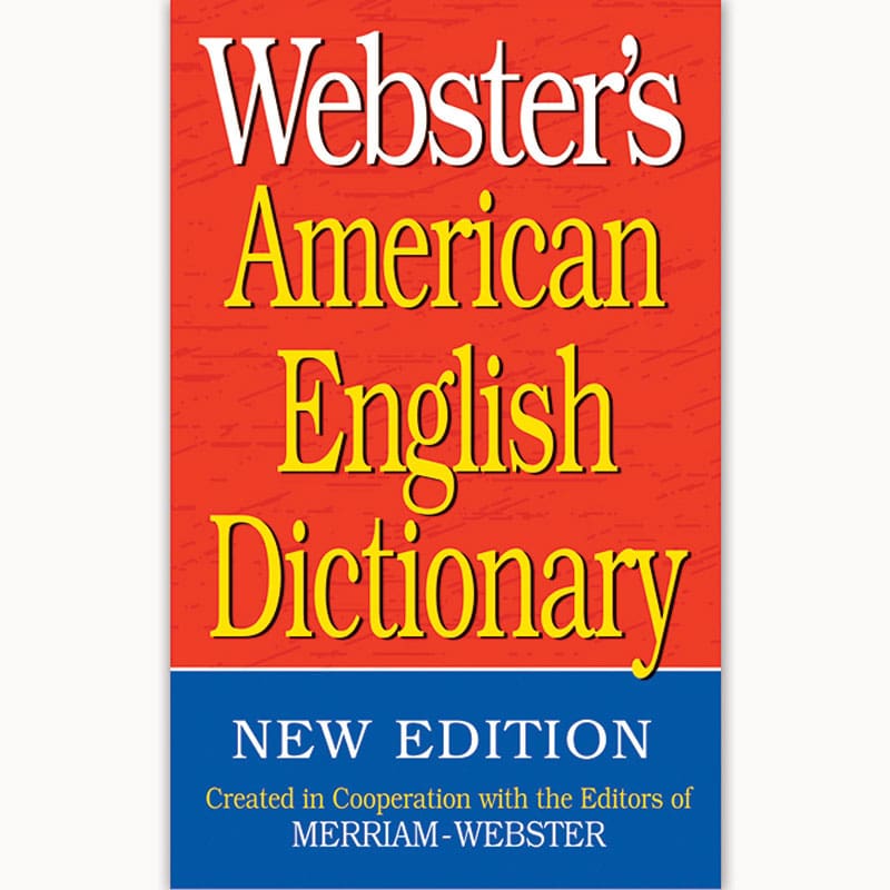 Websters American English Dictionary (Pack of 12) - Reference Books - Federal Street Press