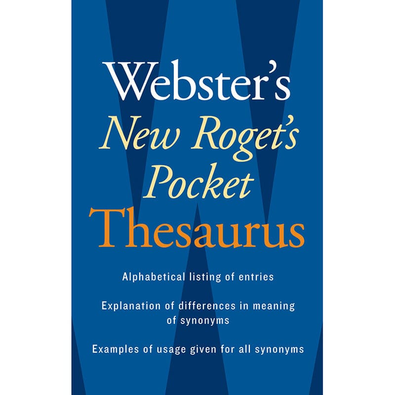 Websters New Rogets Thesaurus Pocket Edition (Pack of 10) - Reference Books - Harper Collins Publishers