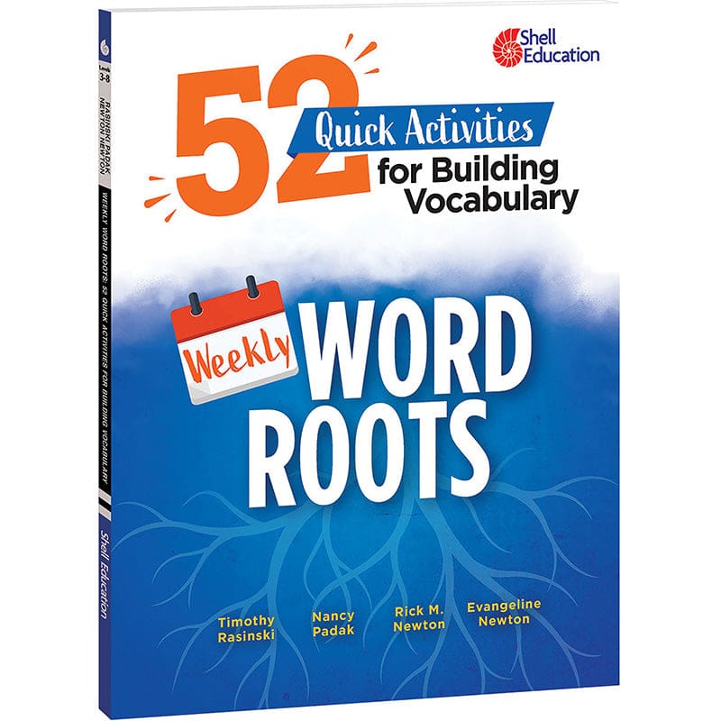 Weekly Word Roots Activity Book - Word Skills - Shell Education