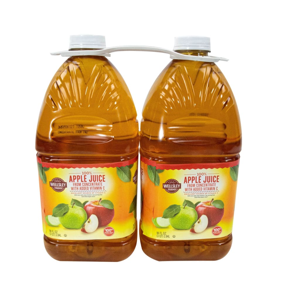 Wellsley Farms Apple Juice 2 pk./96 oz. - Wellsley Farms