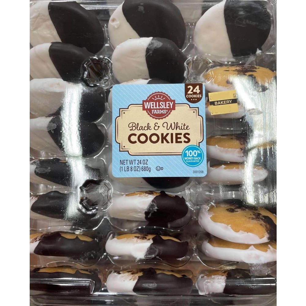 Wellsley Farms Wellsley Farms Black & White Cookies, 24 oz.