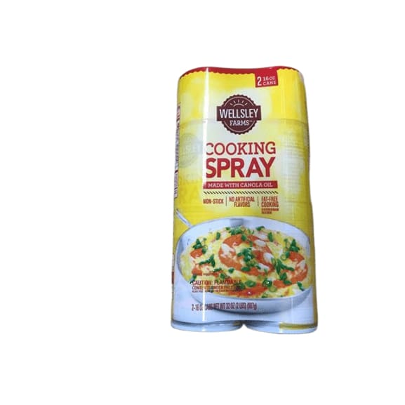 Wellsley Farms Cooking Spray, 2 ct./16 oz. - ShelHealth.Com