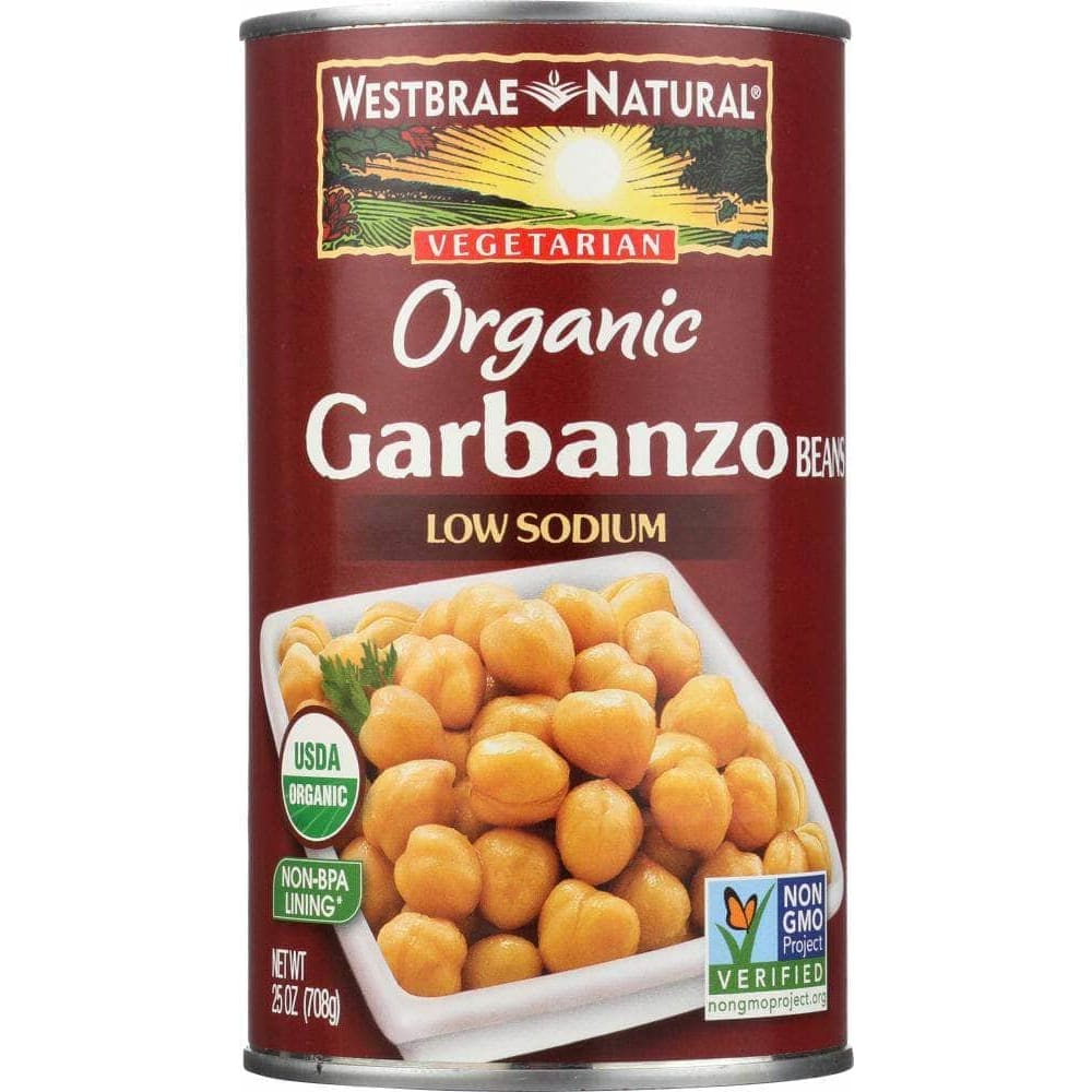 Westbrae Westbrae Natural Vegetarian Organic Garbanzo Beans, 25 Oz