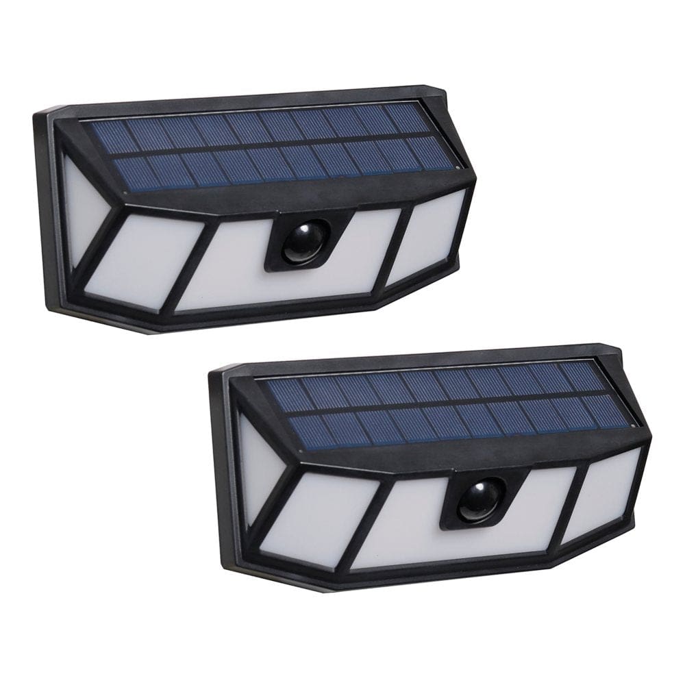 Westinghouse 1200 Lumen Solar Motion Activated Pre-linked Wall Lights (2 pk.) - Outdoor Lighting - Westinghouse