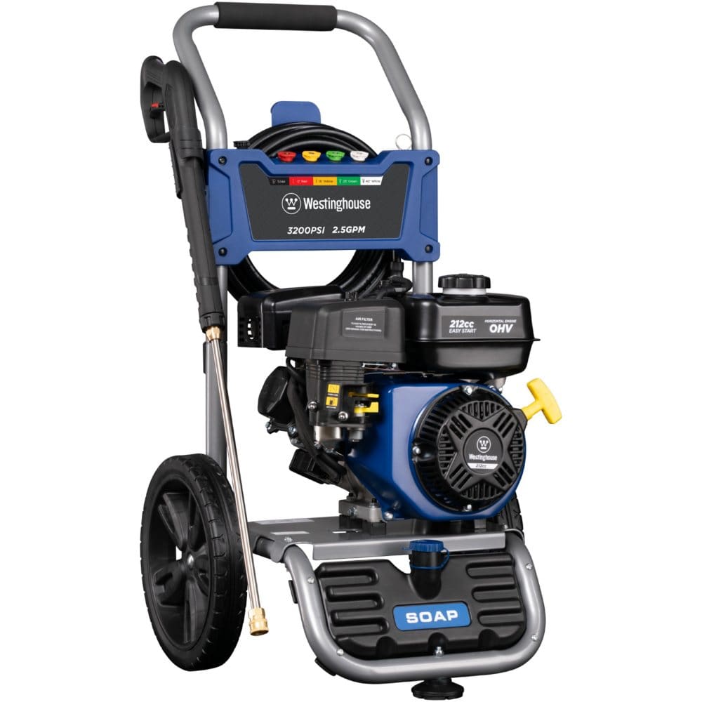 Westinghouse 3200 PSI and 2.5 GPM Gasoline-Powered Pressure Washer - Pressure Washers & Accessories - Westinghouse