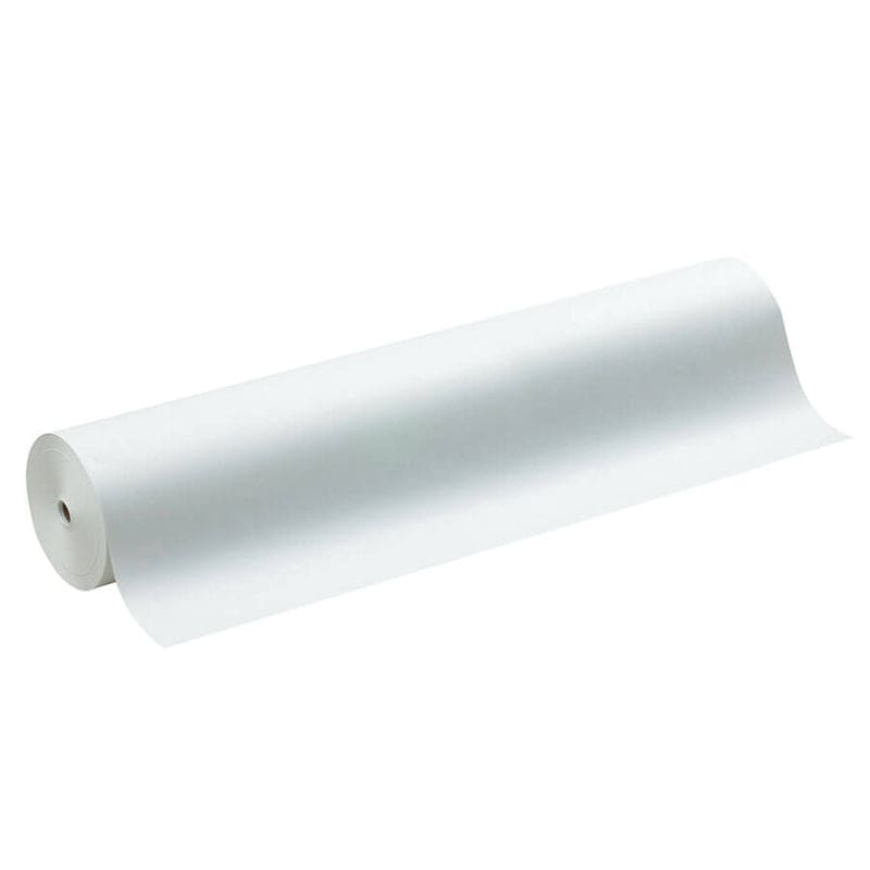 White Kraft Wrapping Roll 40 Lb 48Inx1000Ft - Bulletin Board & Kraft Rolls - Dixon Ticonderoga Co - Pacon