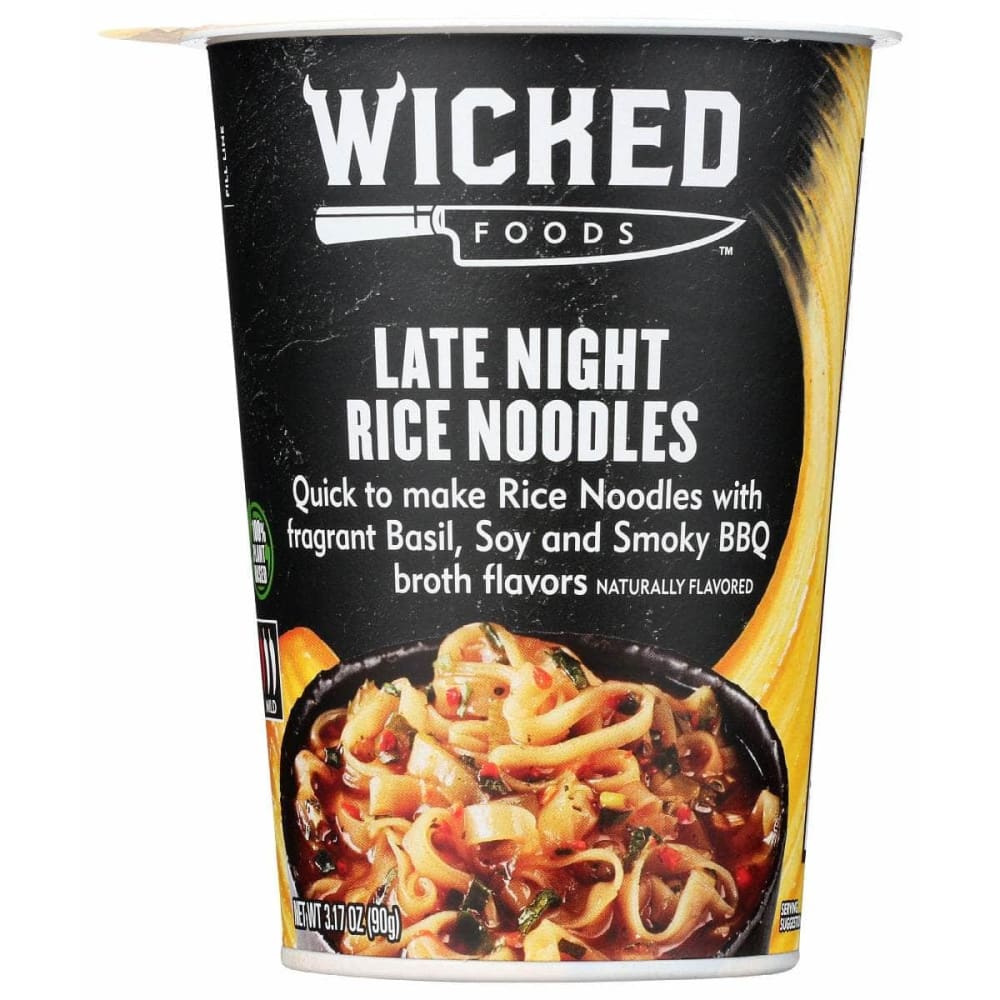 WICKED Grocery > Pantry > Pasta and Sauces WICKED: Entree Noodles Late Night, 3.17 oz