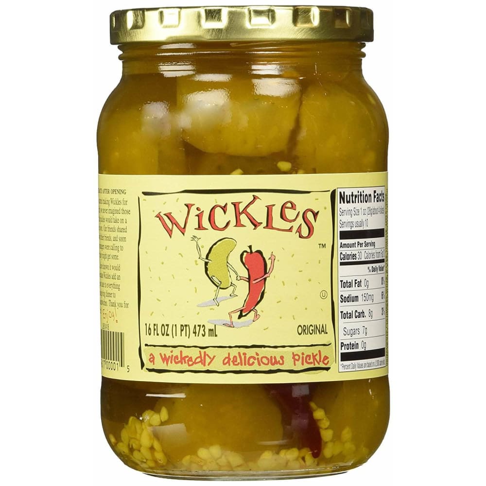 Wickles Wickles Pickles Original, 16 Oz